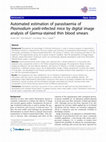 Research paper thumbnail of Automated estimation of parasitaemia of Plasmodium yoelii-infected mice by digital image analysis of Giemsa-stained thin blood smears