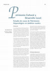 Research paper thumbnail of Patrimonio Cultural y Desarrollo Local: Estudio de casos de Patrimonio Arqueológico en ámbitos rurales