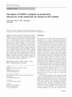 Research paper thumbnail of The impact of NERICA adoption on productivity and poverty of the small-scale rice farmers in the Gambia