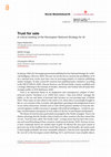 Research paper thumbnail of Trust for sale