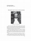 Research paper thumbnail of Dile Âşık Bir Adam" Dr. Sergey Anatolyeviç Starostin