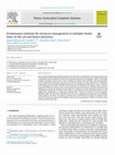 Research paper thumbnail of Evolutionary solutions for resources management in multiple clouds: State-of-the-art and future directions