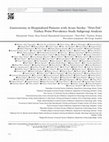 Research paper thumbnail of Gastrostomy in Hospitalized Patients with Acute Stroke: “NöroTek” Turkey Point Prevalence Study Subgroup Analysis