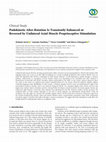 Research paper thumbnail of Podokinetic After-Rotation Is Transiently Enhanced or Reversed by Unilateral Axial Muscle Proprioceptive Stimulation