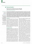 Research paper thumbnail of Trade and social determinants of health