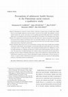 Research paper thumbnail of Perceptions of adolescent health literacy in the Palestinian social context: a qualitative study