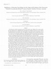 Research paper thumbnail of Significance of Alteration Assemblages for the Origin andEvolution of the Proterozoic Nabarlek Unconformity-Related Uranium Deposit,Northern Territory, Australia