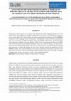 Research paper thumbnail of ANALYSIS OF THE NEED FOR DEVELOPING A MODULE ON WRITING SKILLS IN ARABIC ESSAYS FROM THE PERSPECTIVE OF MODELS AND TEACHING METHODS OF THE MODULE