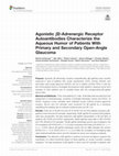 Research paper thumbnail of Agonistic β2-Adrenergic Receptor Autoantibodies Characterize the Aqueous Humor of Patients With Primary and Secondary Open-Angle Glaucoma