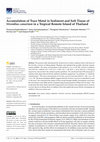 Research paper thumbnail of Accumulation of Trace Metal in Sediment and Soft Tissue of Strombus canarium in a Tropical Remote Island of Thailand