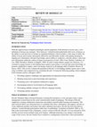 Research paper thumbnail of Review of Moodle 2.0