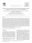 Research paper thumbnail of Diagnostic value of a rapid test for B-type natriuretic peptide in patients presenting with acute dyspnoe: effect of age and gender