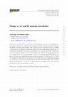 Research paper thumbnail of Omega vs. pi, and 6d anomaly cancellation