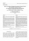 Research paper thumbnail of Effect of Artesunate on Peripheral Parasitaemia in Pregnant Women with Plasmodium Falciparum Infection