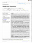 Research paper thumbnail of Sleep in cardiac arrest survivors