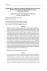 Research paper thumbnail of Kerangka Undang-undang Pengurusan Wakaf di Malaysia: Ke Arah Keseragaman Undang-undang