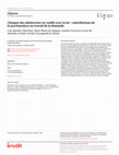 Research paper thumbnail of Clinique des adolescents en conflit avec la loi : contributions de la psychanalyse au travail de la demande