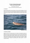 Research paper thumbnail of The Status of Dugongs (Dugong dugon) in Qatar and the Arabian Gulf 2023