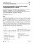 Research paper thumbnail of Retrospective Multicenter Real-Life Study on the First-Line Treatment of Classical Hodgkin Lymphoma in Argentina