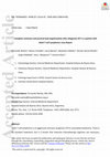 Research paper thumbnail of Complete remission and proviral load negativization after allogeneic‐SCT in a patient with Adult T‐cell lymphoma: Case report