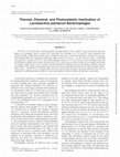 Research paper thumbnail of Thermal, Chemical, and Photocatalytic Inactivation of Lactobacillus plantarum Bacteriophages