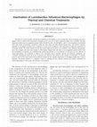 Research paper thumbnail of Inactivation of Lactobacillus helveticus Bacteriophages by Thermal and Chemical Treatments