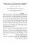 Research paper thumbnail of IDENTIFICATION OF THE COST IMPACT OF COMMERCIAL GREEN BUILDING PROJECTS IN THE SRI LANKAN CONSTRUCTION INDUSTRY; INVESTORS' PERSPECTIVE