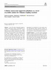 Research paper thumbnail of Cellulose nanocrystal supported palladium as a novel recyclable catalyst for Ullmann coupling reactions