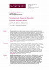 Research paper thumbnail of Niewdzięczność. Niepamięć. Nieczułość. Przypadek kaszubskich herstorii | Ingratitude. Oblivion. Callousness. The case of Kashubian herstories