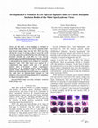 Research paper thumbnail of Development of a Nonlinear K-Law Spectral Signature Index to Classify Basophilic Inclusion Bodies of the White Spot Syndrome Virus