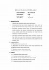 Research paper thumbnail of RENCANA PELAKSANAAN PEMBELAJARAN FIQH KELAS 3