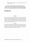 Research paper thumbnail of El encuadre como factor de eficacia persuasiva en los mensajes publicitarios de las ONG destinados a recaudar dinero