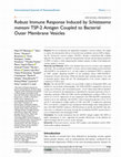 Research paper thumbnail of Robust Immune Response Induced by Schistosoma mansoni TSP-2 Antigen Coupled to Bacterial Outer Membrane Vesicles