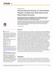 Research paper thumbnail of Antimycobacterial Activity of a New Peptide Polydim-I Isolated from Neotropical Social Wasp Polybia dimorpha