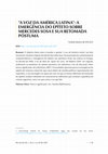 Research paper thumbnail of “A VOZ DA AMÉRICA LATINA”: A EMERGÊNCIA DO EPÍTETO SOBRE MERCEDES SOSA E SUA RETOMADA PÓSTUMA