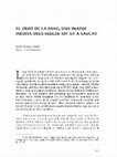 Research paper thumbnail of El crist de la Sang, una imatge inèdita dels segles XIV-XV a Sagunt