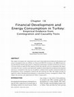 Research paper thumbnail of Financial Development and Energy Consumption in Turkey