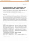 Research paper thumbnail of Treatment of infected tibial nonunion with bone defect using central bone grafting technique