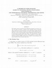 Research paper thumbnail of A Method of Lines Package, Based on Monomial Spline Collocation, for Systems of One Dimensional Parabolic Differential Equations