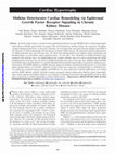 Research paper thumbnail of Midkine Deteriorates Cardiac Remodeling via Epidermal Growth Factor Receptor Signaling in Chronic Kidney Disease