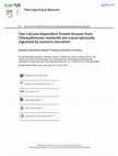 Research paper thumbnail of Two Calcium-Dependent Protein Kinases from<i>Chlamydomonas reinhardtii</i>are transcriptionally regulated by nutrient starvation