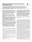 Research paper thumbnail of Sputum autoantibodies in patients with severe eosinophilic asthma