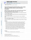 Research paper thumbnail of Nasal and pharyngeal eosinophil peroxidase levels in adults with poorly controlled asthma correlate with sputum eosinophilia