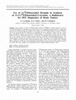 Research paper thumbnail of Use of 2-[18F]fluoroethyl bromide in synthesis of O-(2′-[18F]fluoroethyl)-L-tyrosine, a radiotracer for PET diagnostics of brain tumors