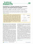 Research paper thumbnail of Quambalarine B, a Secondary Metabolite from Quambalaria cyanescens with Potential Anticancer Properties