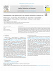 Research paper thumbnail of Determination of the gamma and X-ray emission intensities of terbium-161