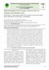 Research paper thumbnail of Plant formations of Pterocarpus erinaceus Poir. in Sudanian and Sahelian zones