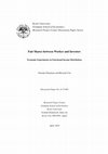 Research paper thumbnail of Fair Shares between Worker and Investor:Economic Experiments on Functional Income Distribution