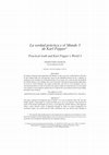 Research paper thumbnail of La verdad practica y el Mundo 3 de Karl Popper