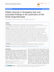 Research paper thumbnail of Hidden diversity in Senegalese bats and associated findings in the systematics of the family Vespertilionidae